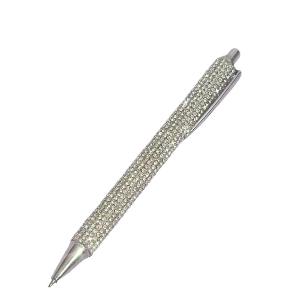 Rhinestone Crystal Bling Ballpoint Pen – Glam Desk Accessory
